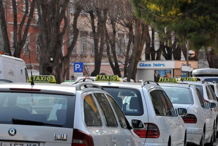 Prijevoznici s Puljštine računaju na sudjelovanje svih istarskih taksista (N. LAZAREVIĆ)
